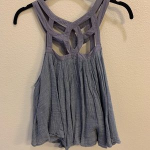 Free people. Size medium. Purple tank top